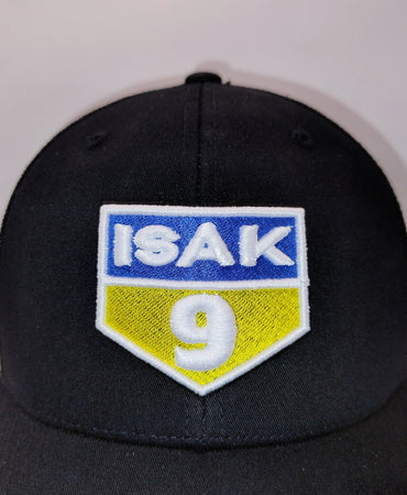 Isak 9 Blue/Yellow Cap - Black