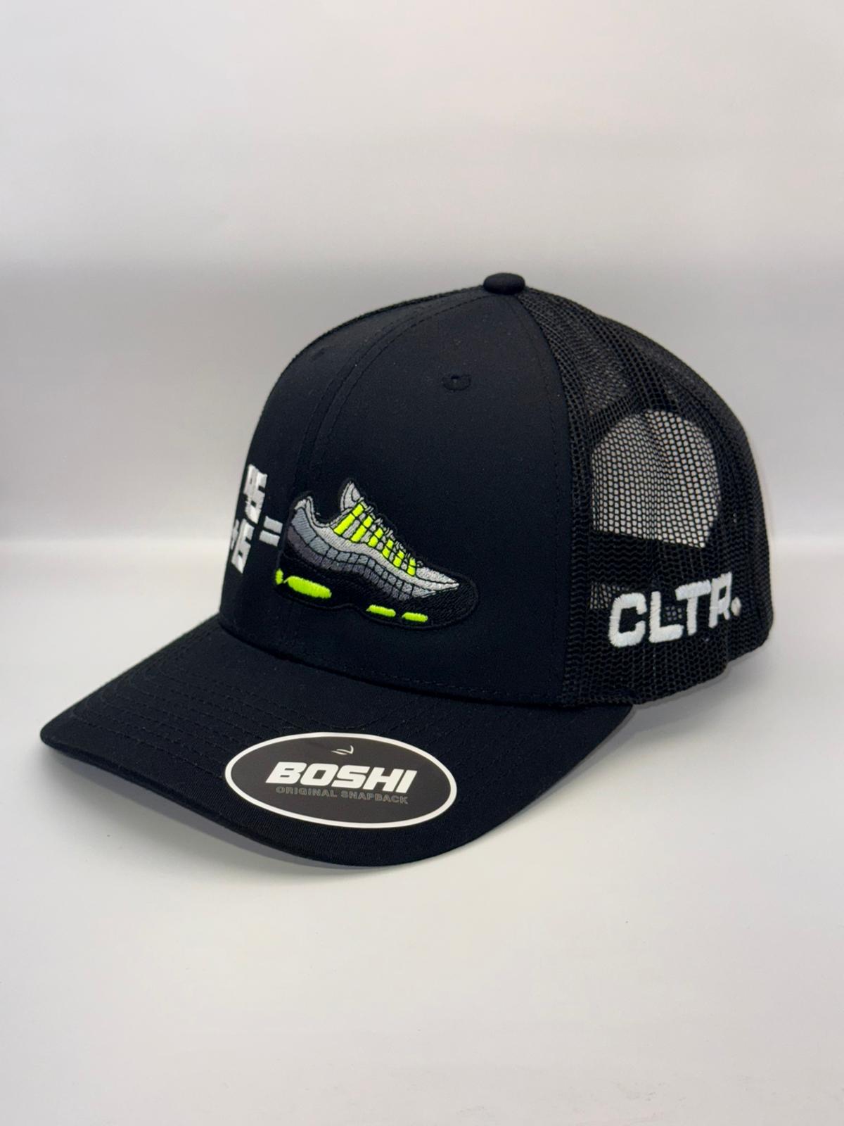 Cap Culture Neon 95+15 Cap - Black