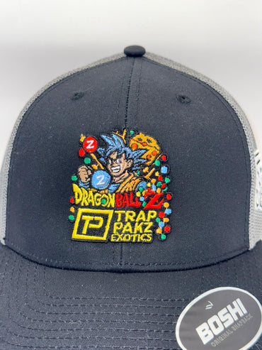 Cap Culture Trap Pakz Dragonball Z Cap - Black/Grey
