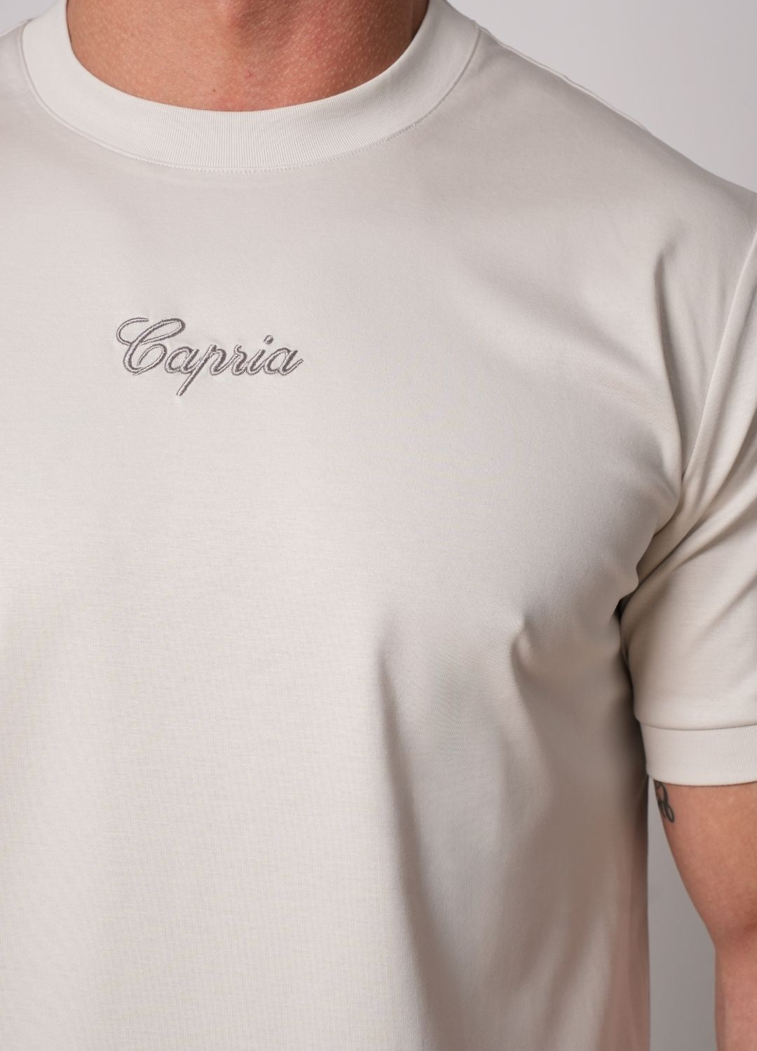 Capria Luxury T-Shirt - Eggshell