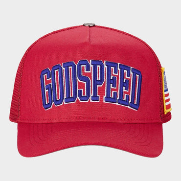 Godspeed Americana Trucker cap - Red (PRE ORDER)