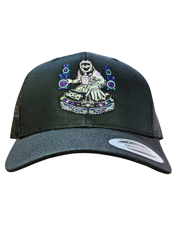 Cap Kids DJ Spaceman Cap - Black