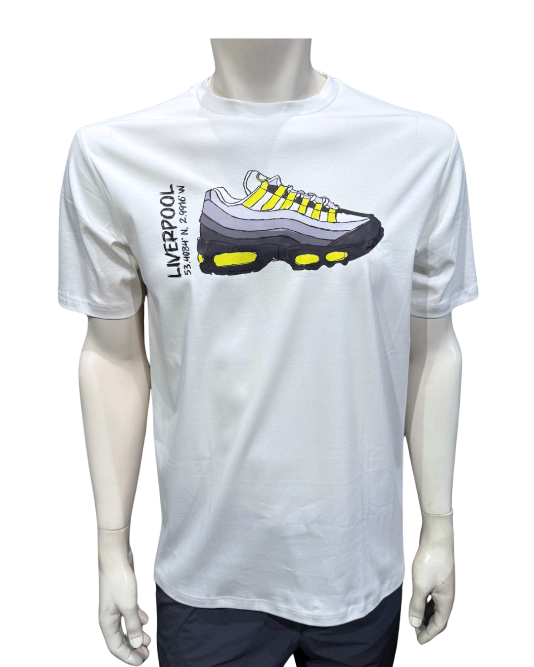 White Threads 110 Neon T-Shirt - White