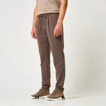 Loiano Slim Fit Tech Pants - Taupe