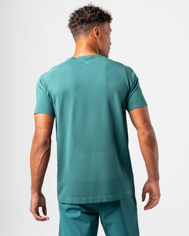 Agaru Versa Knit T-shirt - Emerald Green