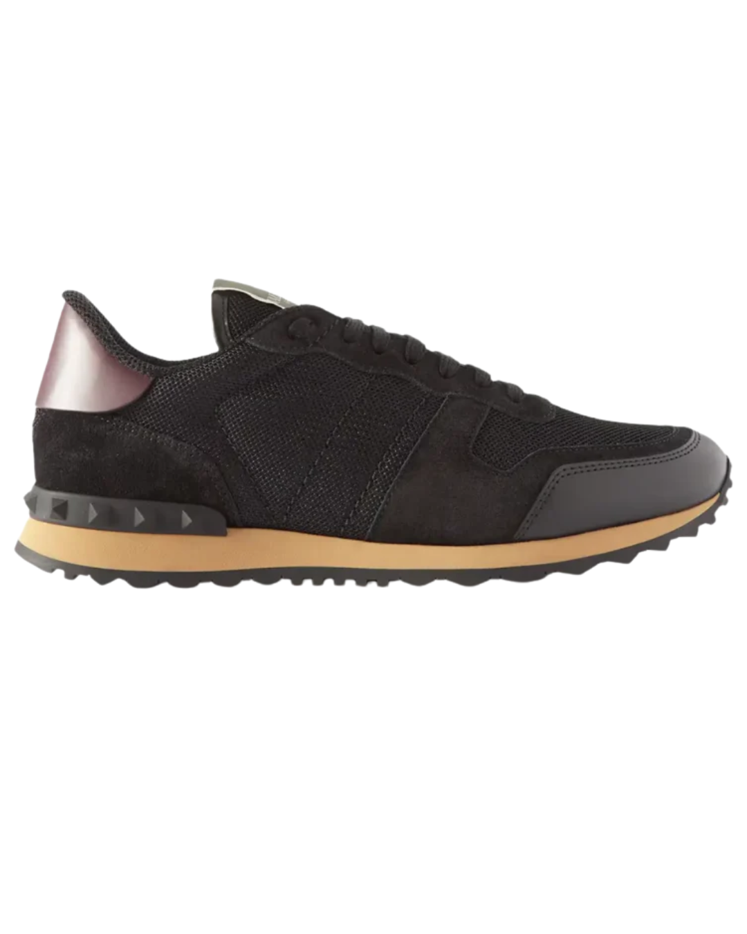 Valentino Garavani Rockrunner Trainer - Black (Mesh)