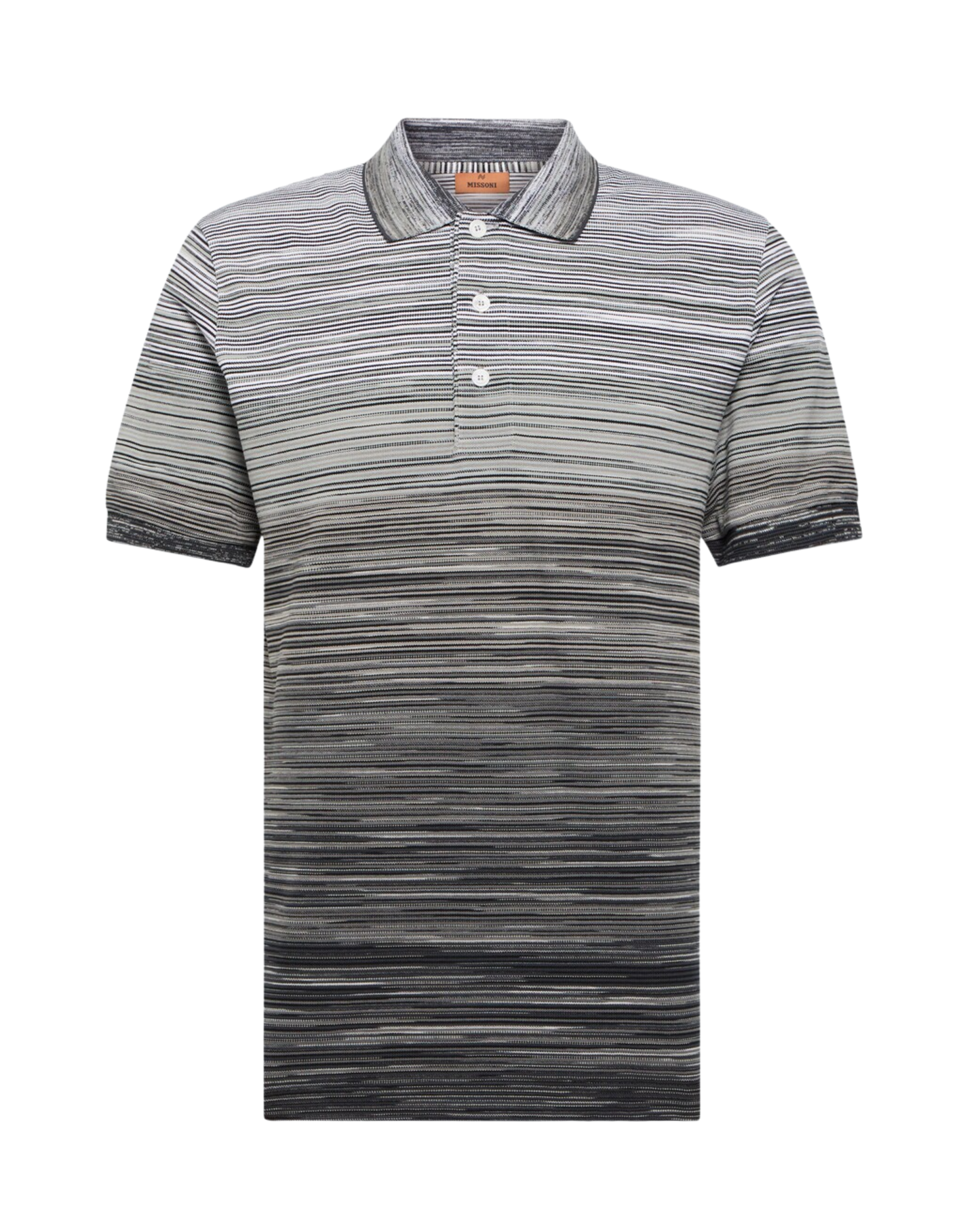 Missoni Spacedye Polo - Grey/White