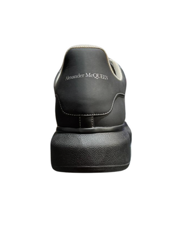 A. McQueen Ivory Trainers - Black