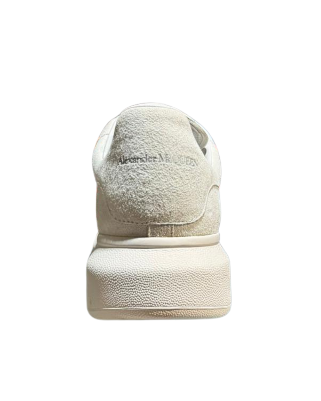 A. McQueen Ivory Trainers - Ivory Suede