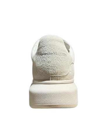 A. McQueen Ivory Trainers - Ivory Suede