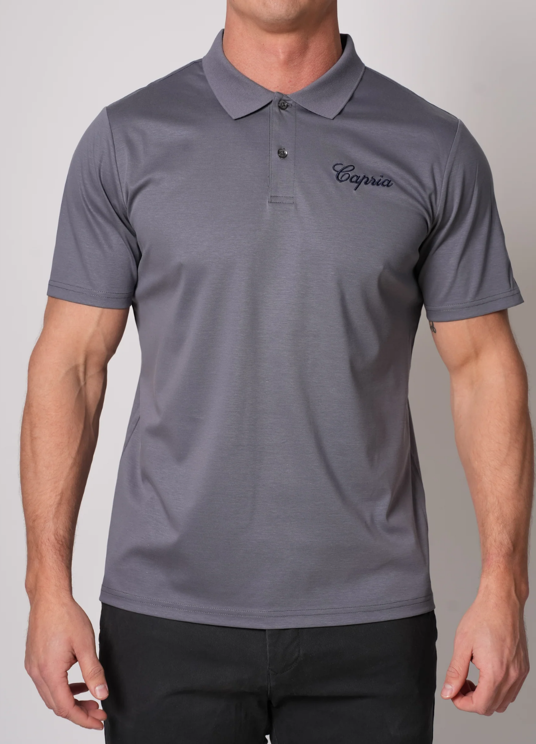 Capria Luxury Polo - Slate
