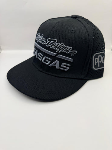 TROY LEE GASGAS Flat Peak - Black/Grey