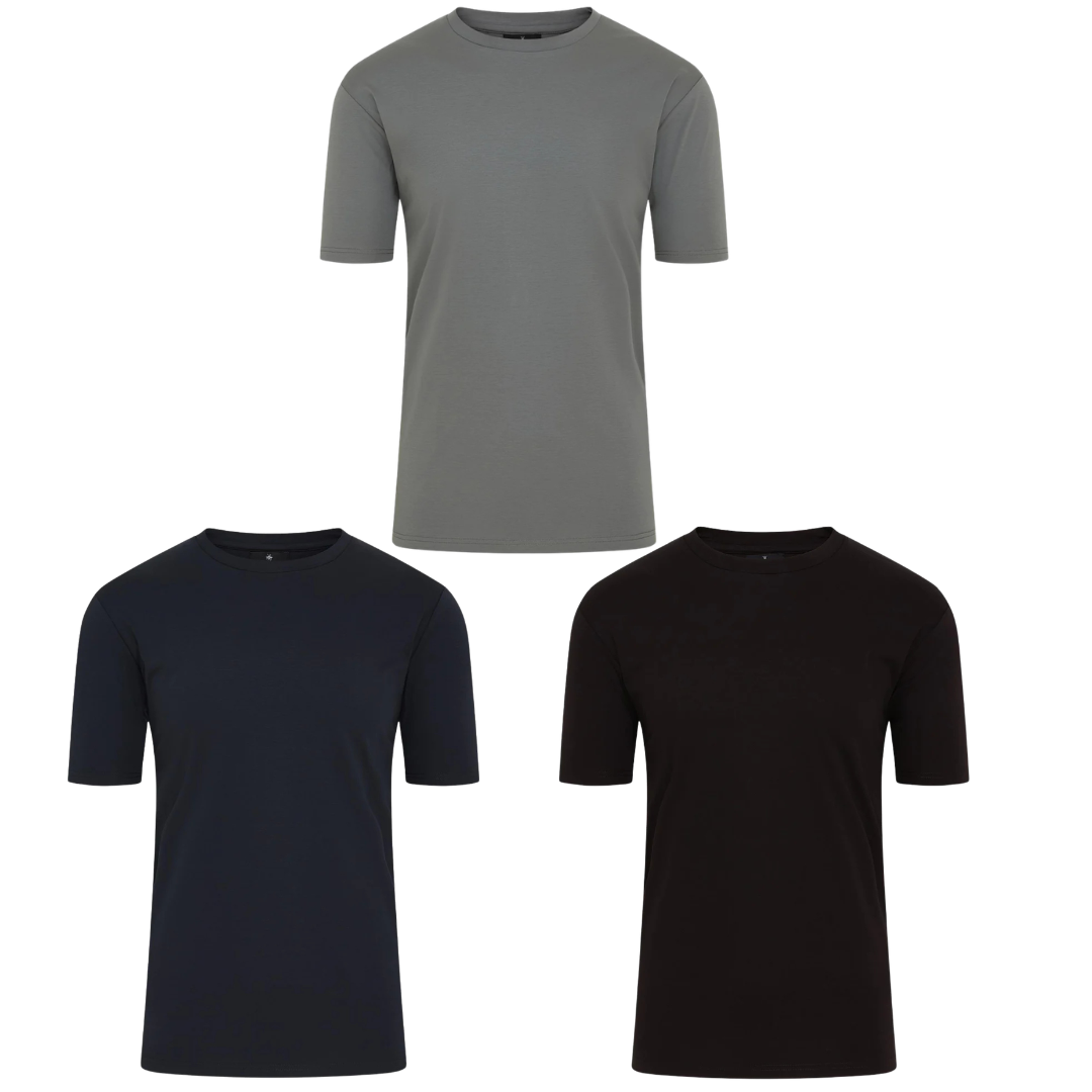 Mosquito 3X Essential T Bundle - Black, Navy & Grey