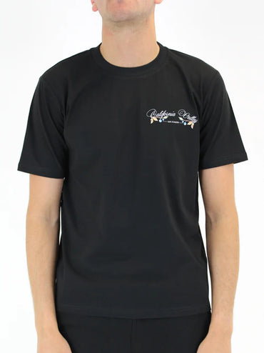 White Threads California Valley T-Shirt - Black