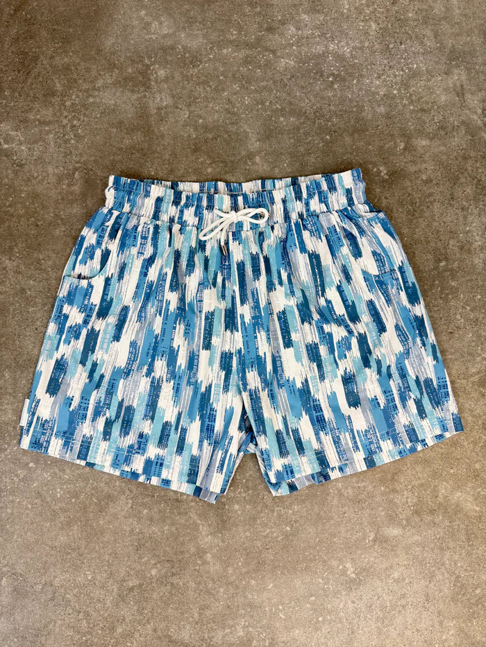 White Threads Dash Swim Shorts - Blue (PRE-ORDER)