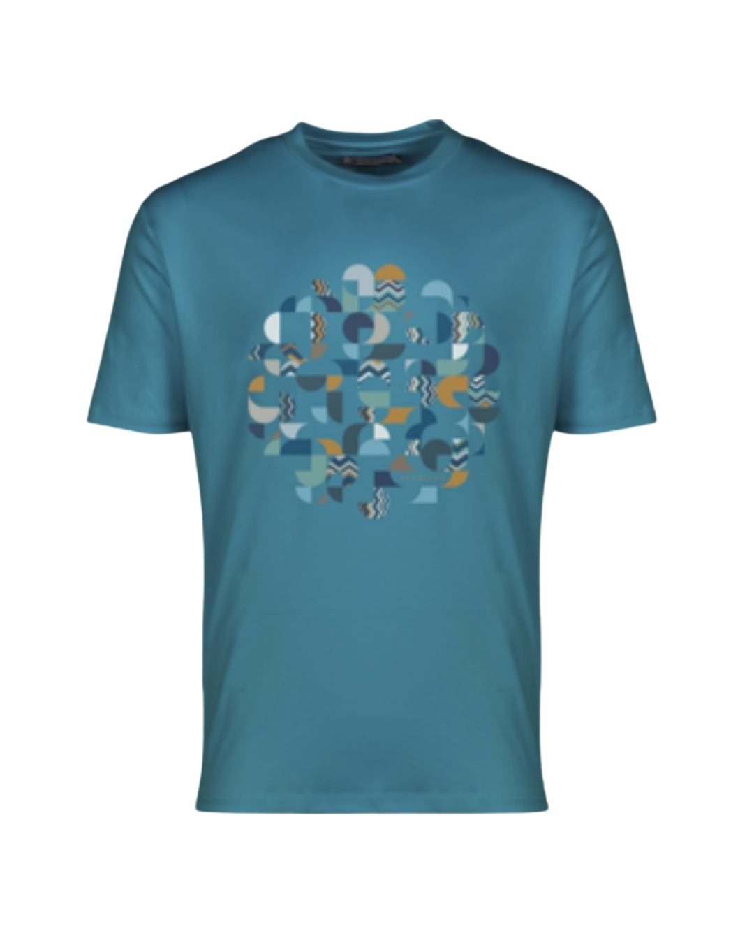 Moda Bandidos Geo Zig T-Shirt - Teal