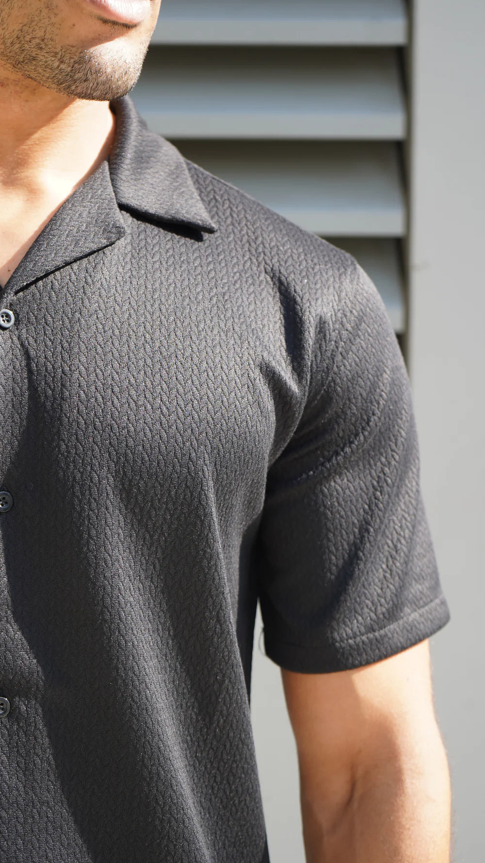 Capo Bead Shirt - Black