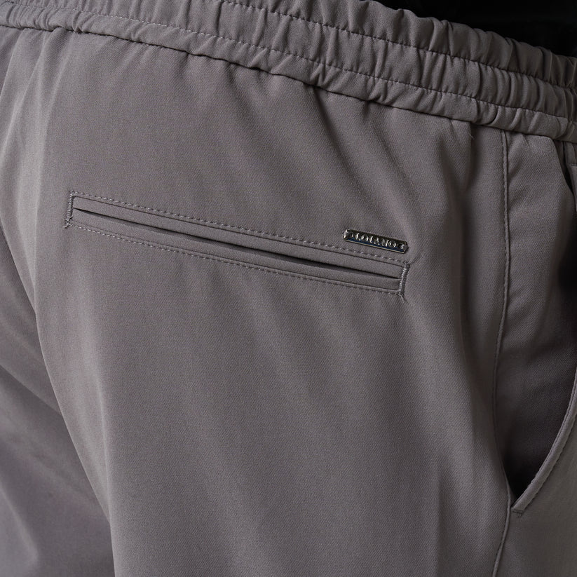 Loiano Slim Fit Tech Pants - Grey