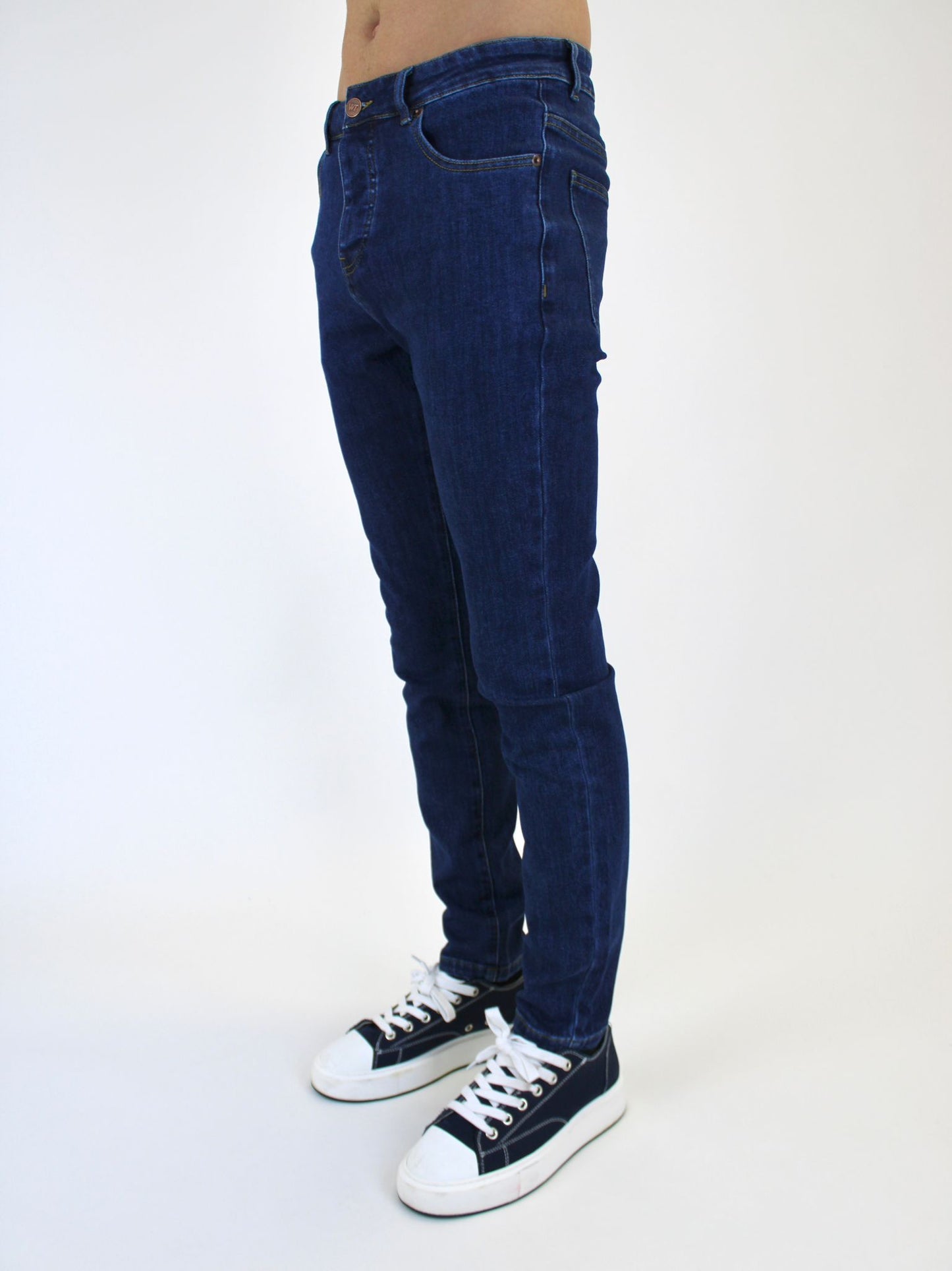 White Threads Denim Jeans - Navy 901
