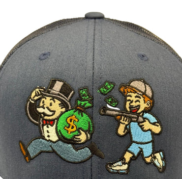 Cap Cartel Bank Robber Cap - Navy