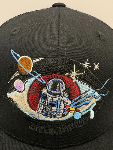 Cap Kids Trippy Eye Cap - Black