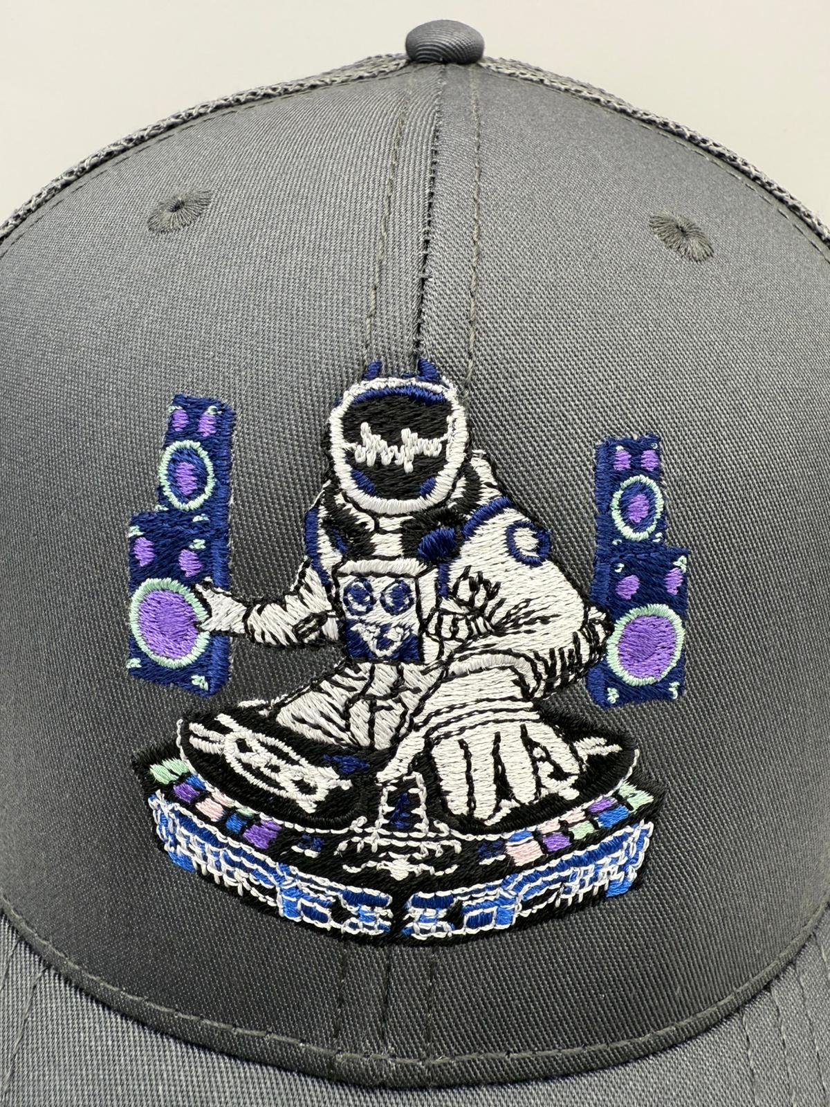 Cap Kids DJ Spaceman Cap - Grey