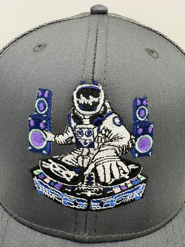 Cap Kids DJ Spaceman Cap - Grey