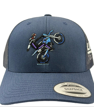 Lidz Bike Cap - Navy