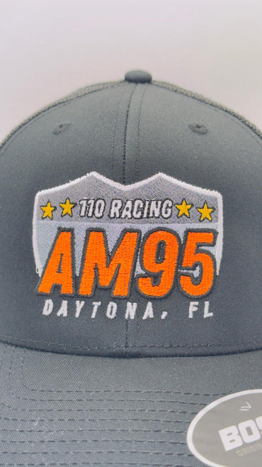 AM95 Mandarin Cap - Black