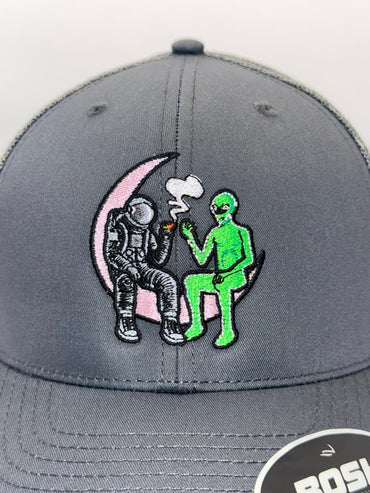 Cap Culture Astronaut N' Alien - Grey