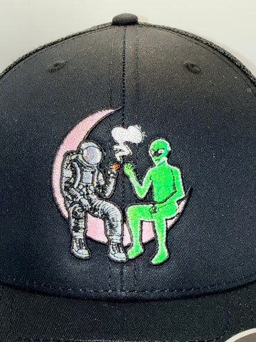 Cap Culture Astronaut N' Alien - Black