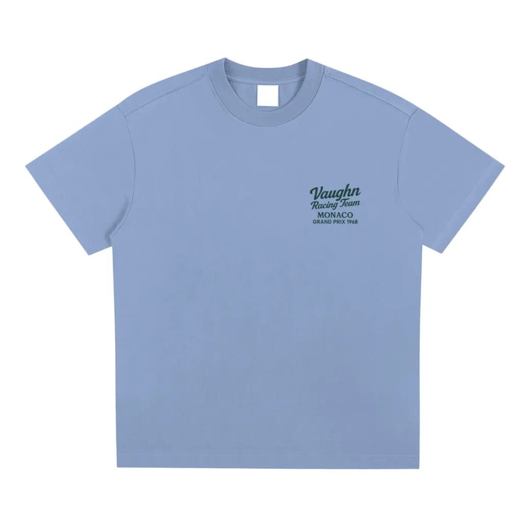 Vaughn Racing T-Shirt - Light Blue