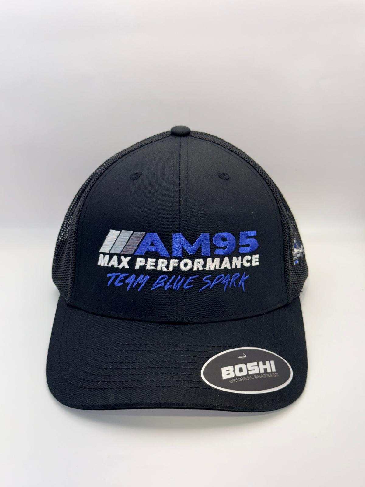 AM95 2.0 Team Blue Spark Cap - Black