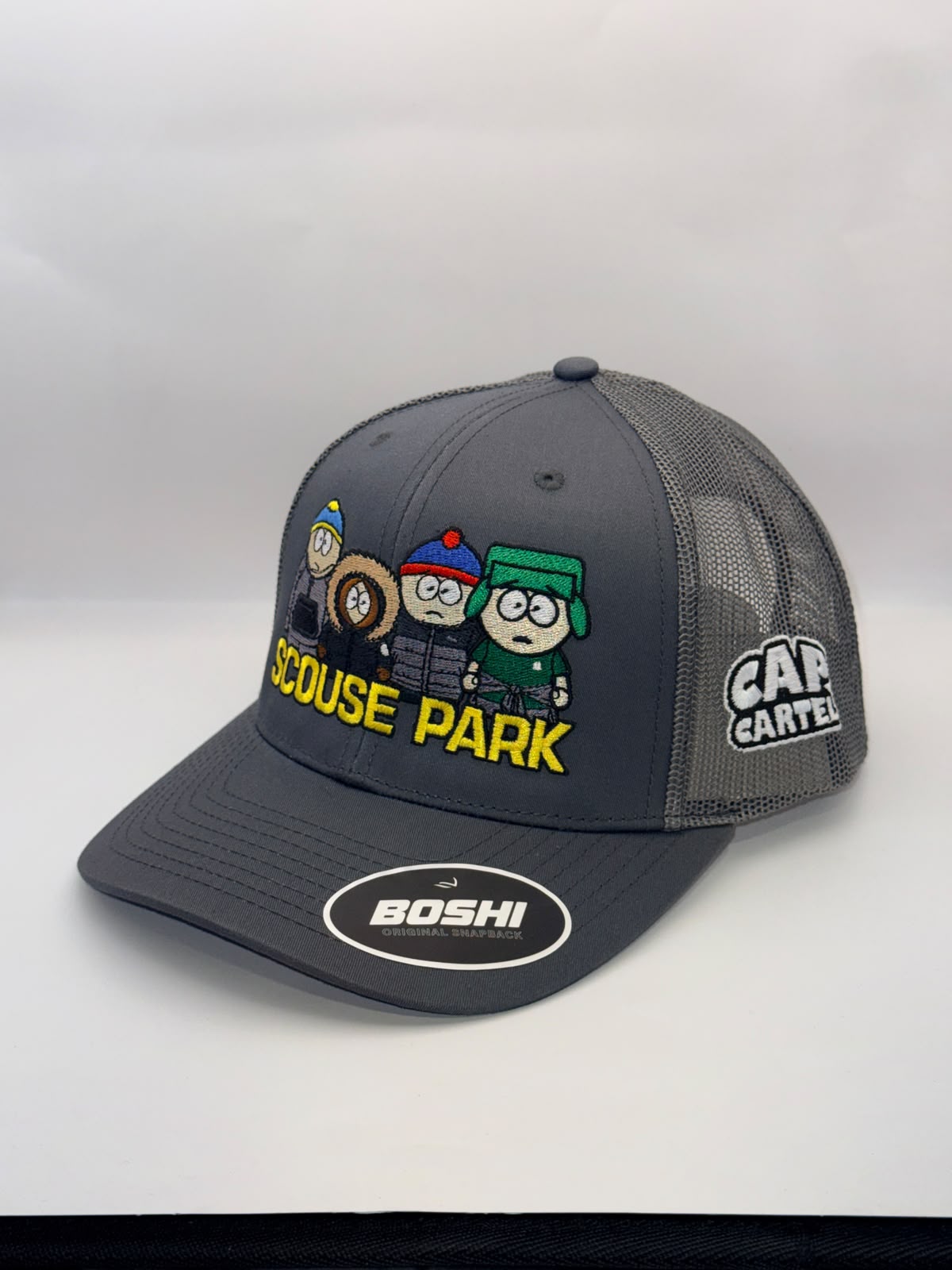 Cap Cartel Scouse Park Grey