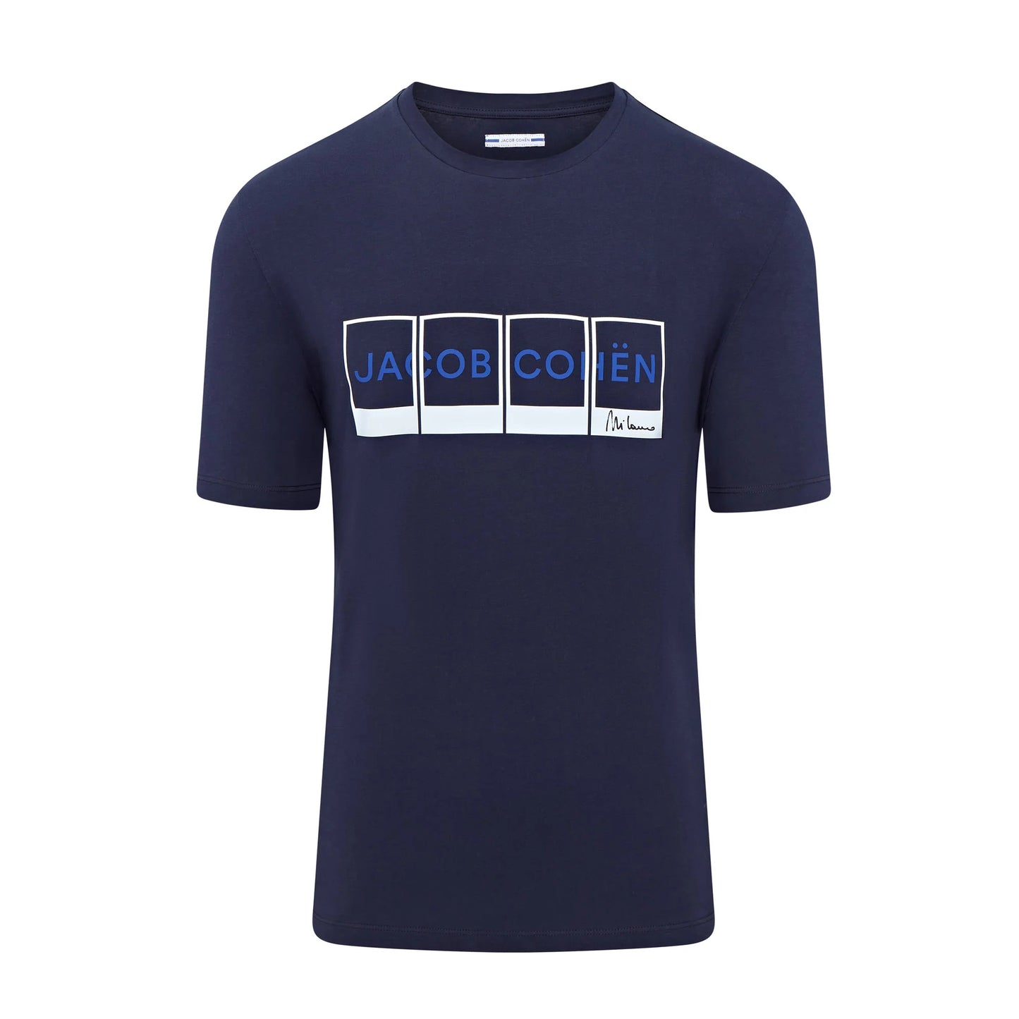 Jacob Cohen Polaroid T Shirt - Navy