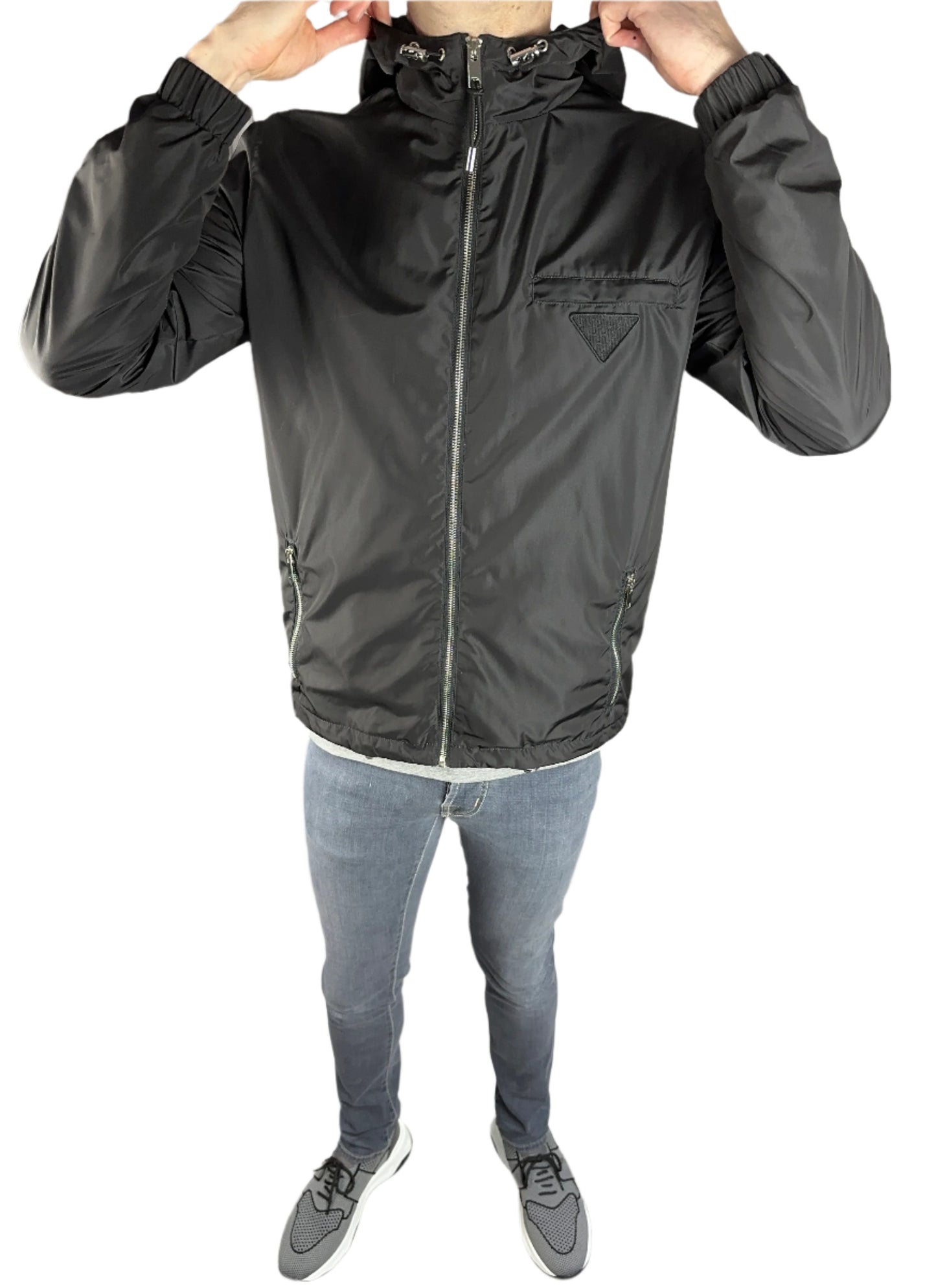 Lanka Windbreaker Jacket - Black