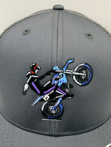 Lidz Bike Cap - Grey