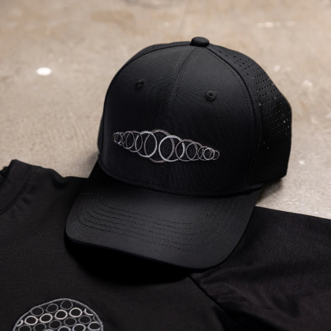 Lanka Circles Cap - Black