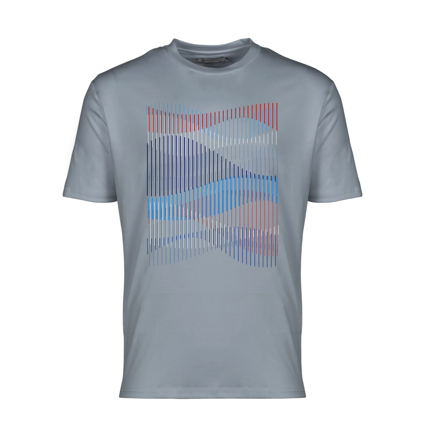 Moda Bandidos Blue Waves T-Shirt - Grey