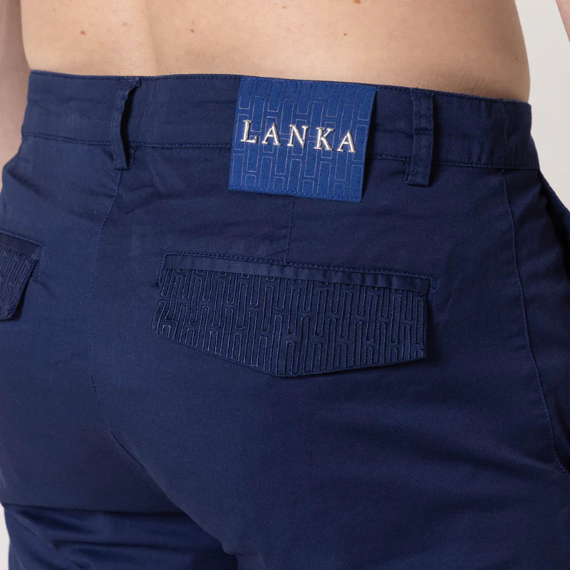 Lanka Chino Shorts - Navy