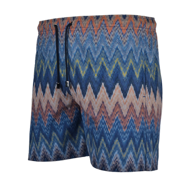 Moda Bandidos Swim Shorts - Sequin Zig Marrakech
