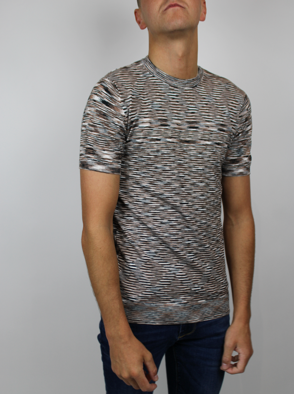 White Threads Space Dye Tee 071