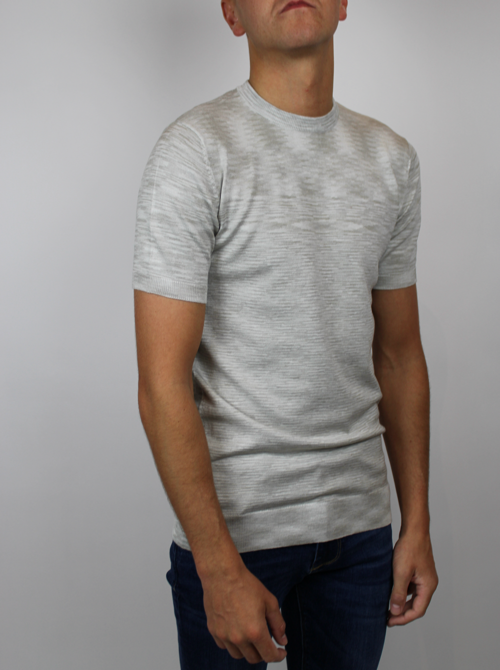 White Threads Space Dye Tee 021