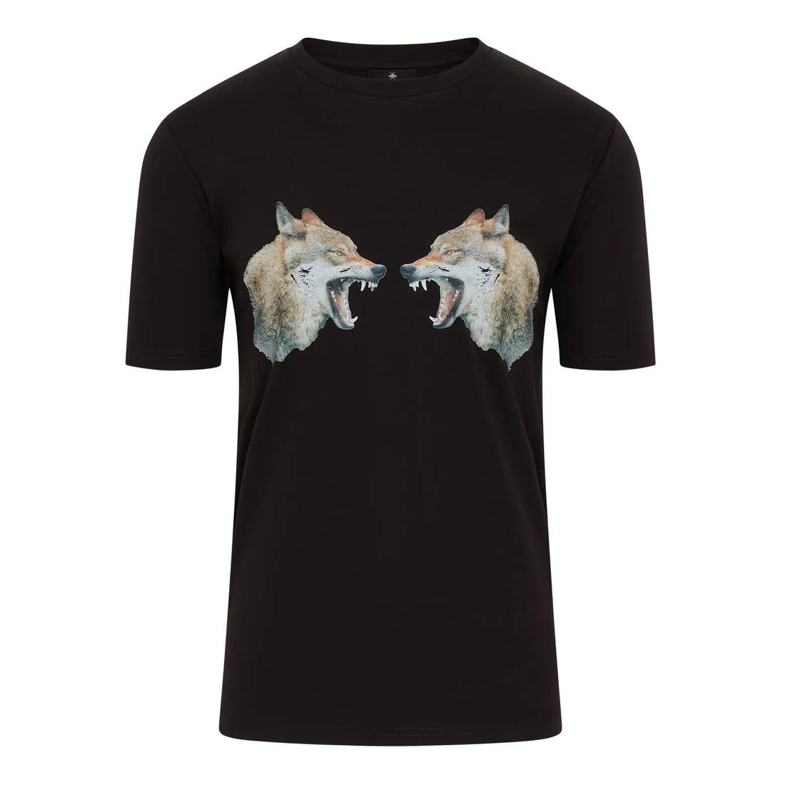 Mosquito Mercerized Wolves T-Shirt - Black