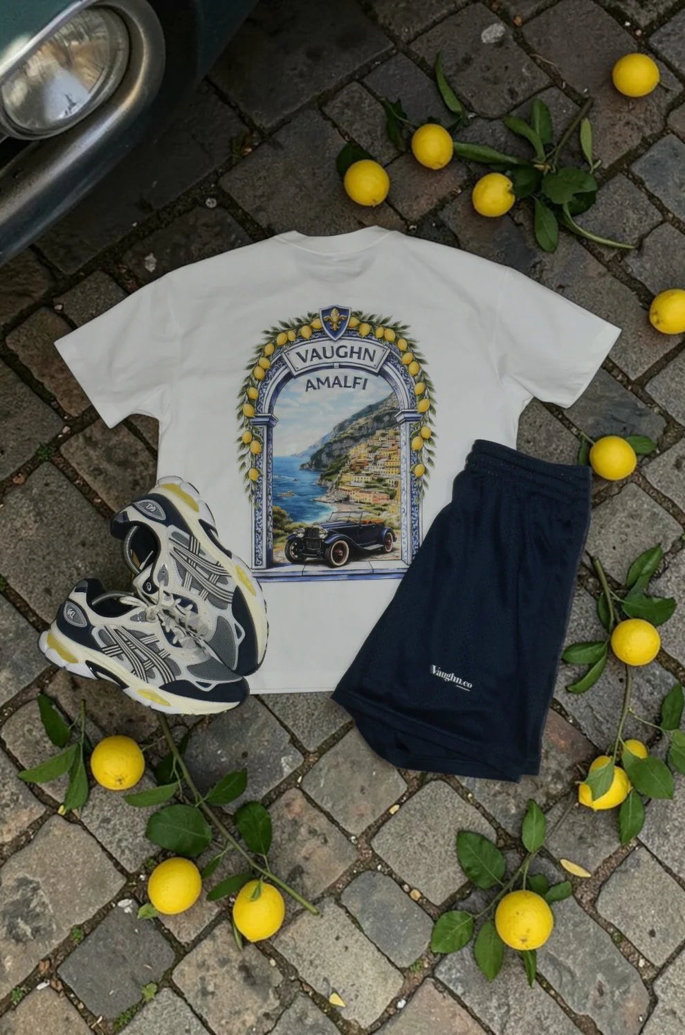 Vaughn Amalfi T-Shirt - White (PRE-ORDER)