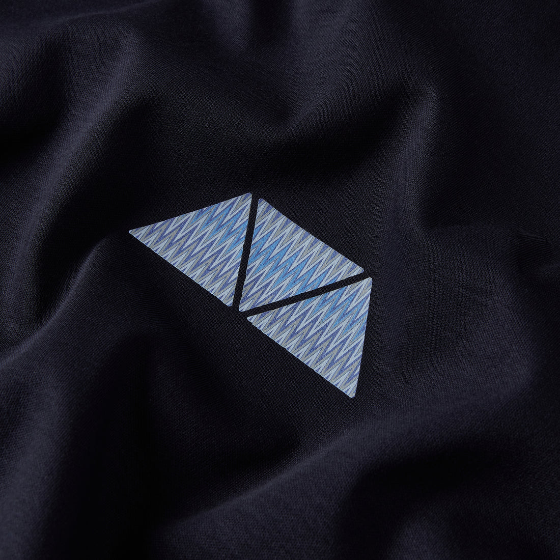 Mosquito Azure Triangle (Blue) T-Shirt - Navy