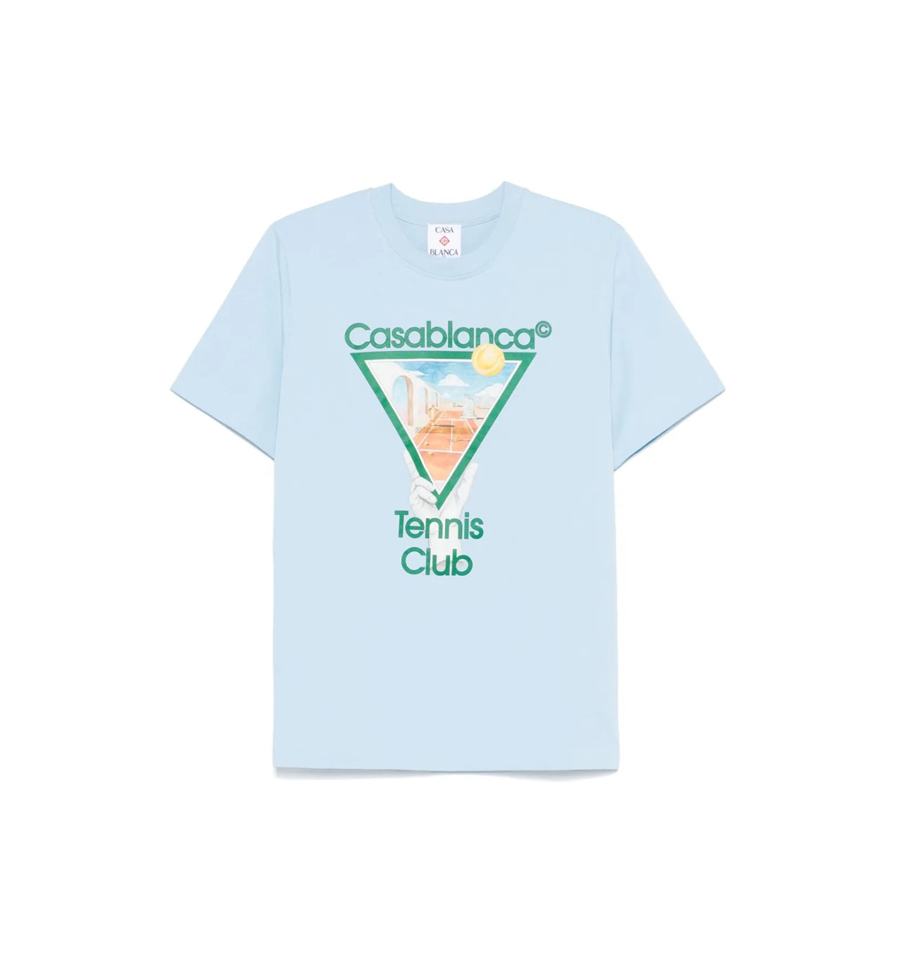 Casablanca Metaphysical Tennis Icon T-Shirt - Blue