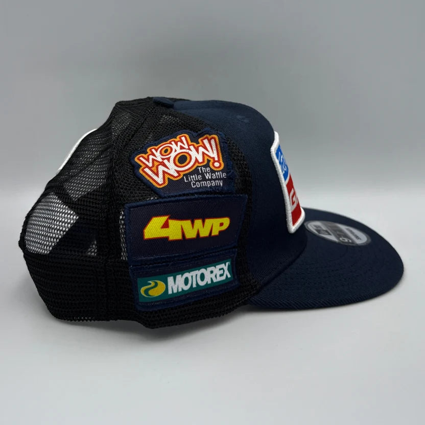 TROY LEE GASGAS Flat Peak - Navy/Red/Blue