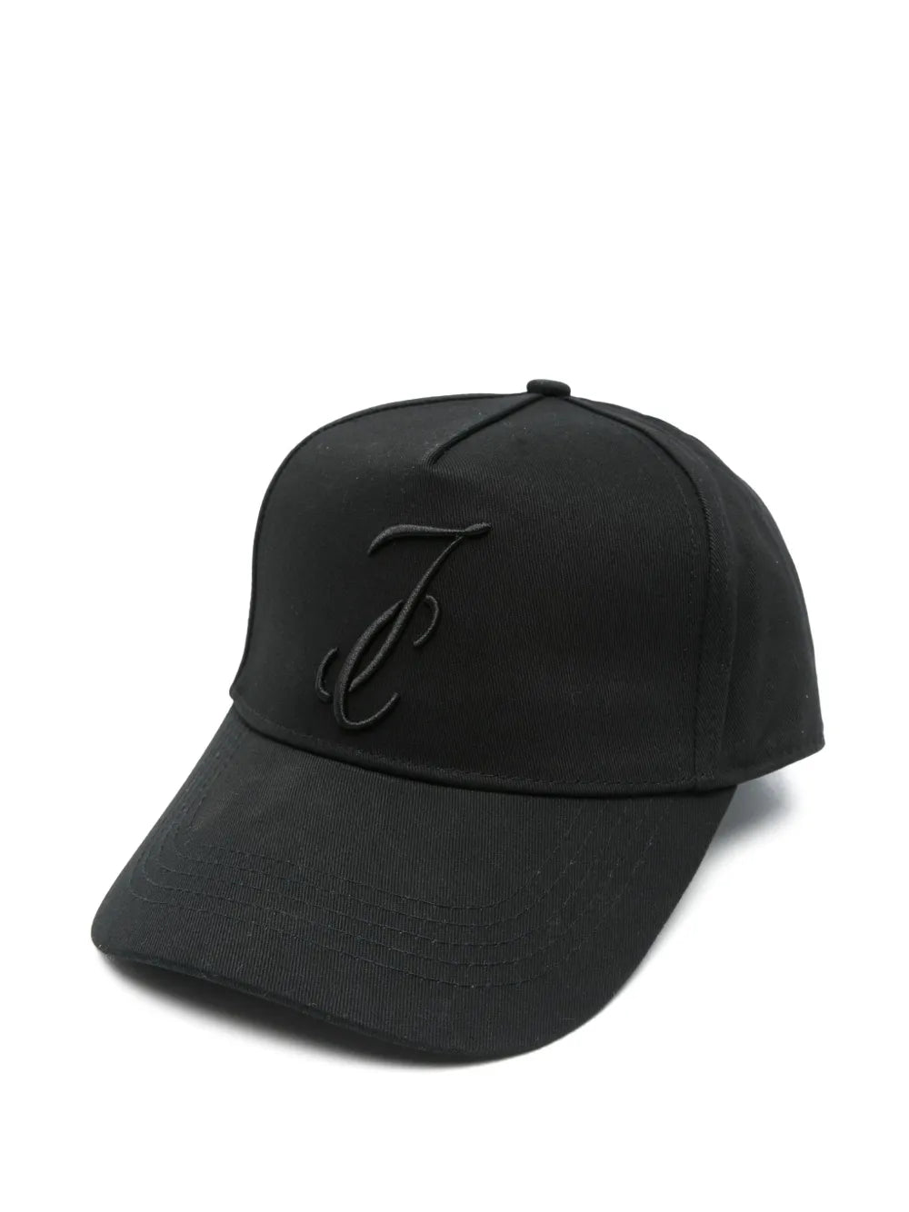 Jacob Cohen Embroidered Cap - Black