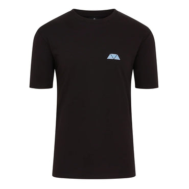 Mosquito Azure Triangle (Purple) T-Shirt - Black